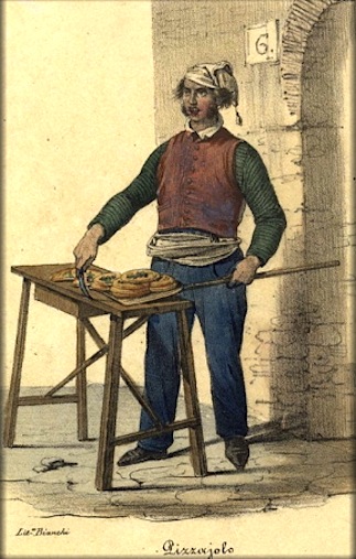 Napolitan pizzaiolo, 1830