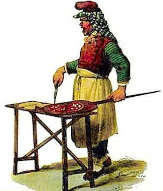 Pizzaiolo, 1840
